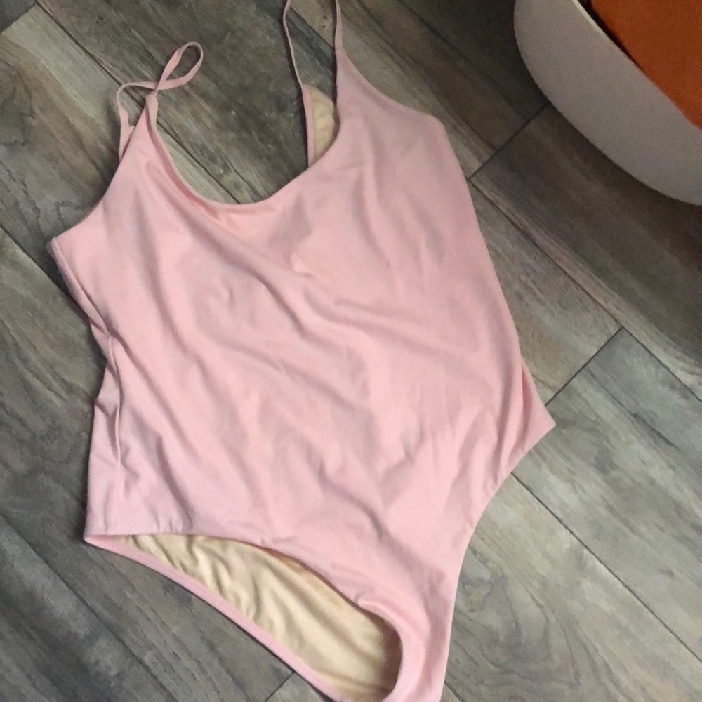 Blush Pink Bathing Suit